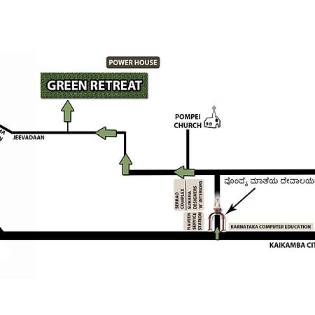 Green Retreat Second Home Mangalore Exterior foto